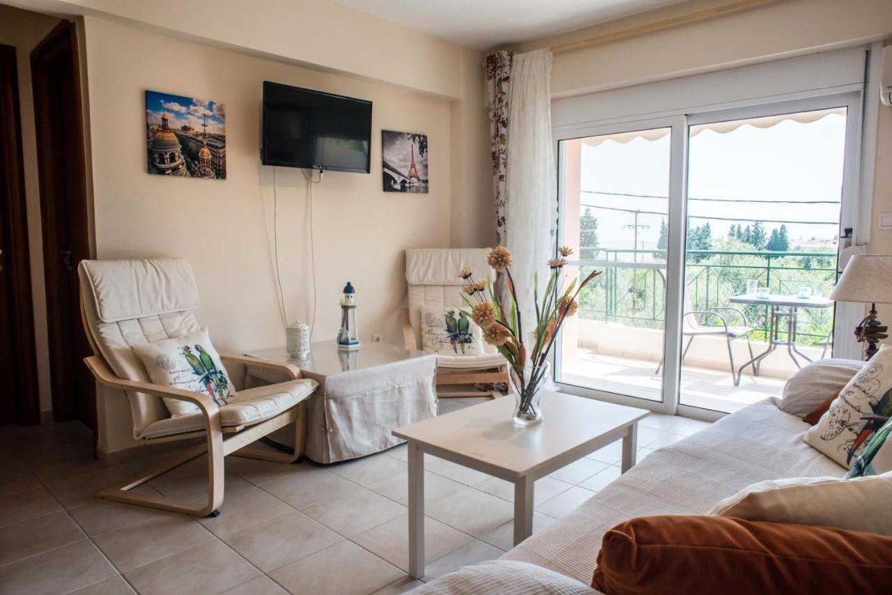 Lovely Apartment Next To The Sea Lygia Korinthias Ligia  Exterior foto